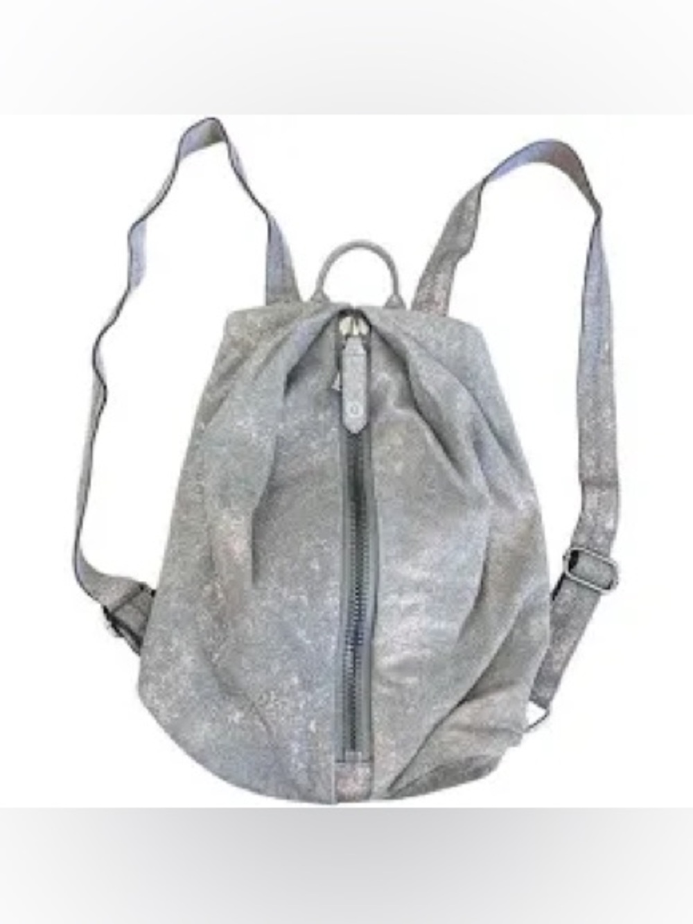 Aimee Kestenberg Tamitha  Grey & Rose Gold Leather Backpack